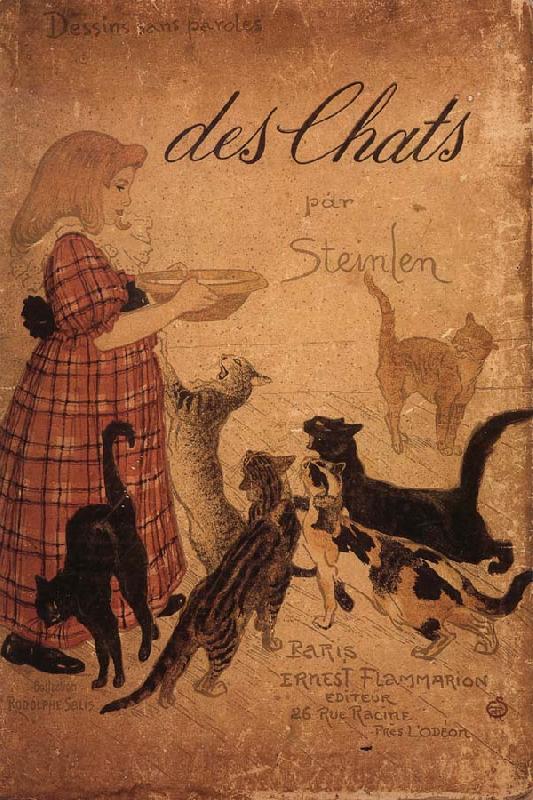 theophile-alexandre steinlen Des Chats